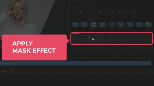 Apply mask effect